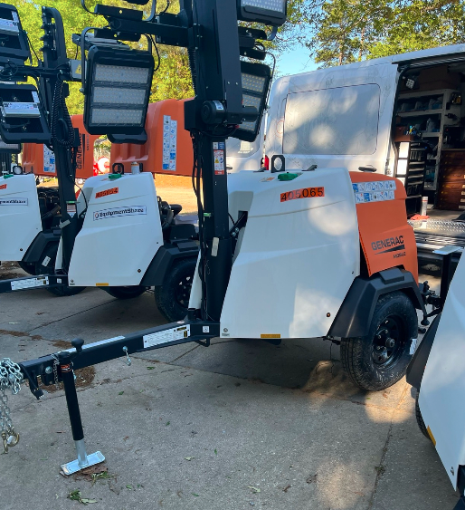 2024 Generac MLT6SKDS-STD4 ELEC WINCH Diesel, Electric Winch Mast, Powerzone Controller, (4) 320W LED Lights, 4kW Generator, 39.9 Gal Fuel Tank, 2" Ball, T3