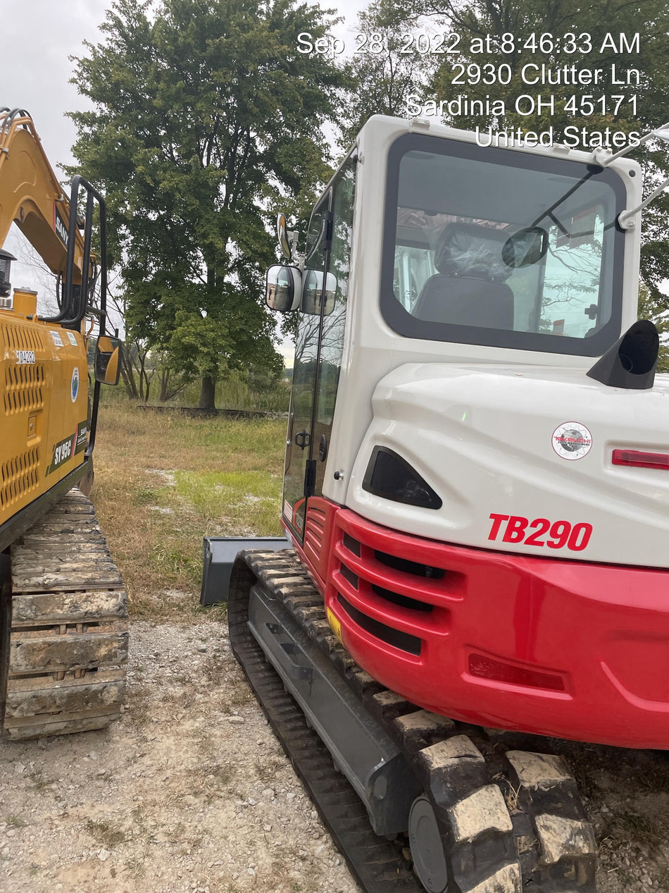 2022 TAKEUCHI TB290-CR