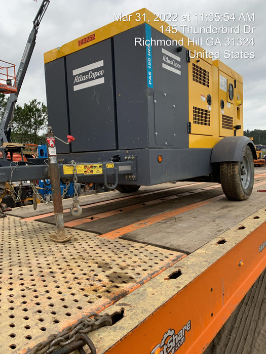 2021 ATLAS COPCO PAS 150 HF CS Enclosed
