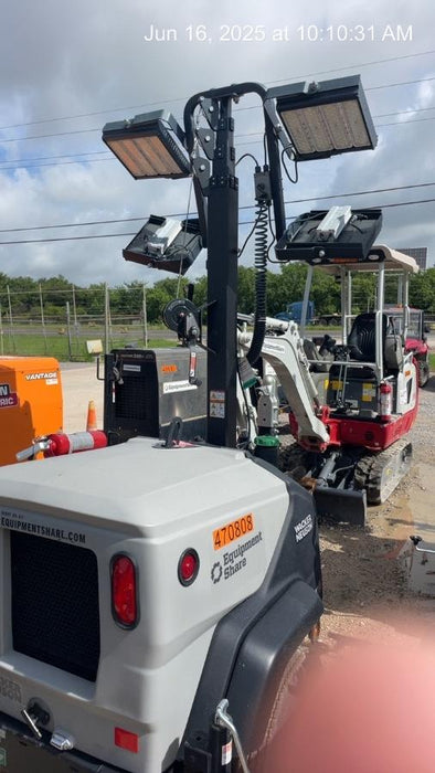 2024 Wacker Neuson LTT4 Diesel, Kohler KDW702, Deep Sea Controller, Auto Start, LED 320W, Bypass Outlet, T3