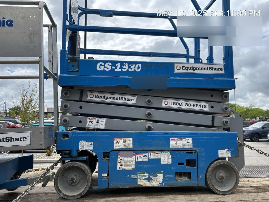 2019 Genie GS-1930 Genie GS-1930 Scissor Lift w/Standard Options