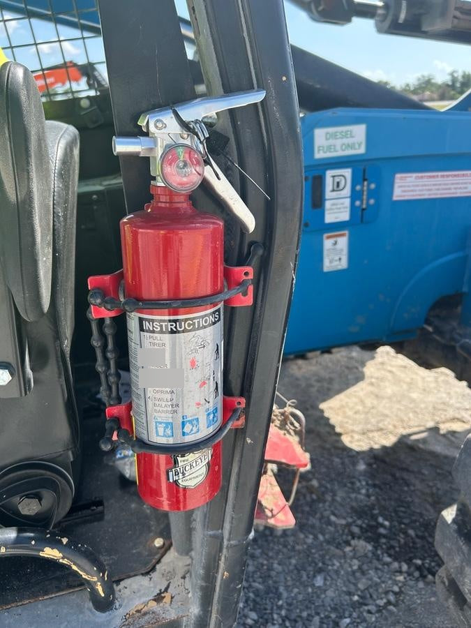 2019 Genie GTH-636 Canopy, Solid RT Tires, LED Work Lights, Beacon 60" QA Carriage, 48" Forks