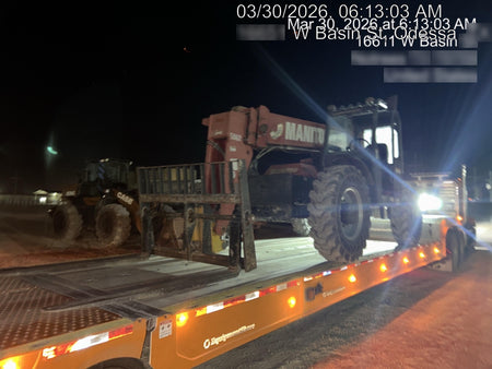 2018 Manitou 12042 Manitou MTA 12042, Solid Tires, 66" Carriage, Open ROPS, Flashing Beacon and Work Light Package