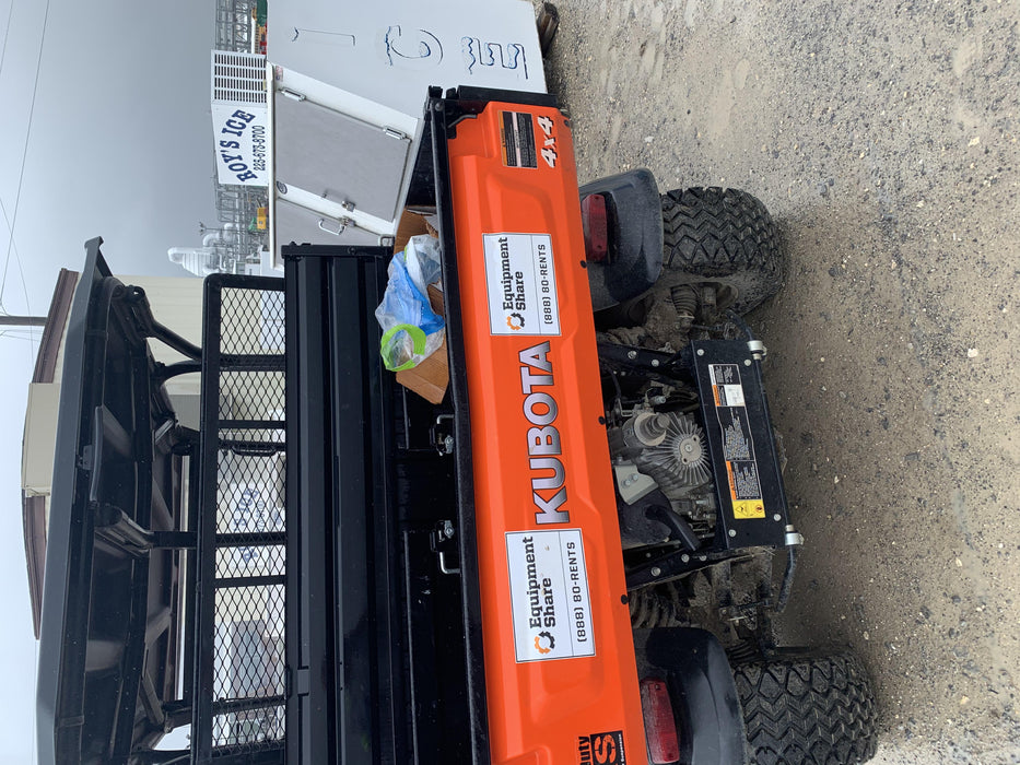 Kubota RTV-X1140W-H Canopy, 4-Seater, Diesel, Windshield Acrylic Clear, Strobe Light, Backup Alarm