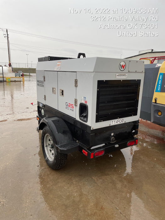 2020 WACKER NEUSON G25