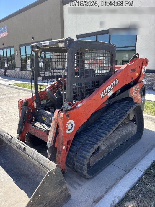 2020 Kubota SVL95-2S Open ROPS, Tier 4 Kubota Engine, Quick Coupler