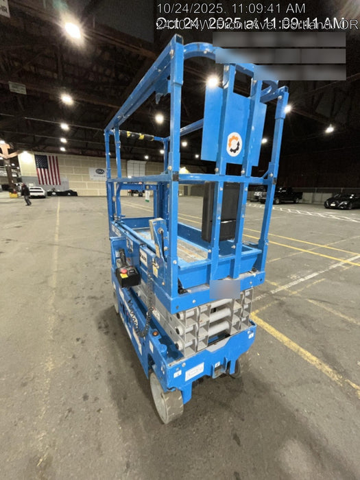 2020 Genie GS-1930 Solid Non Marking Tires, Beacon, Folding rails with half height swing gate, 800W Inverter