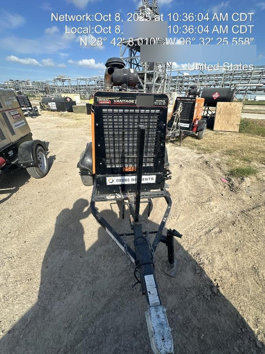 2022 Lincoln Electric Vantage 549X Crosslink Technology, Trailer Mounted, ES Decals, T3