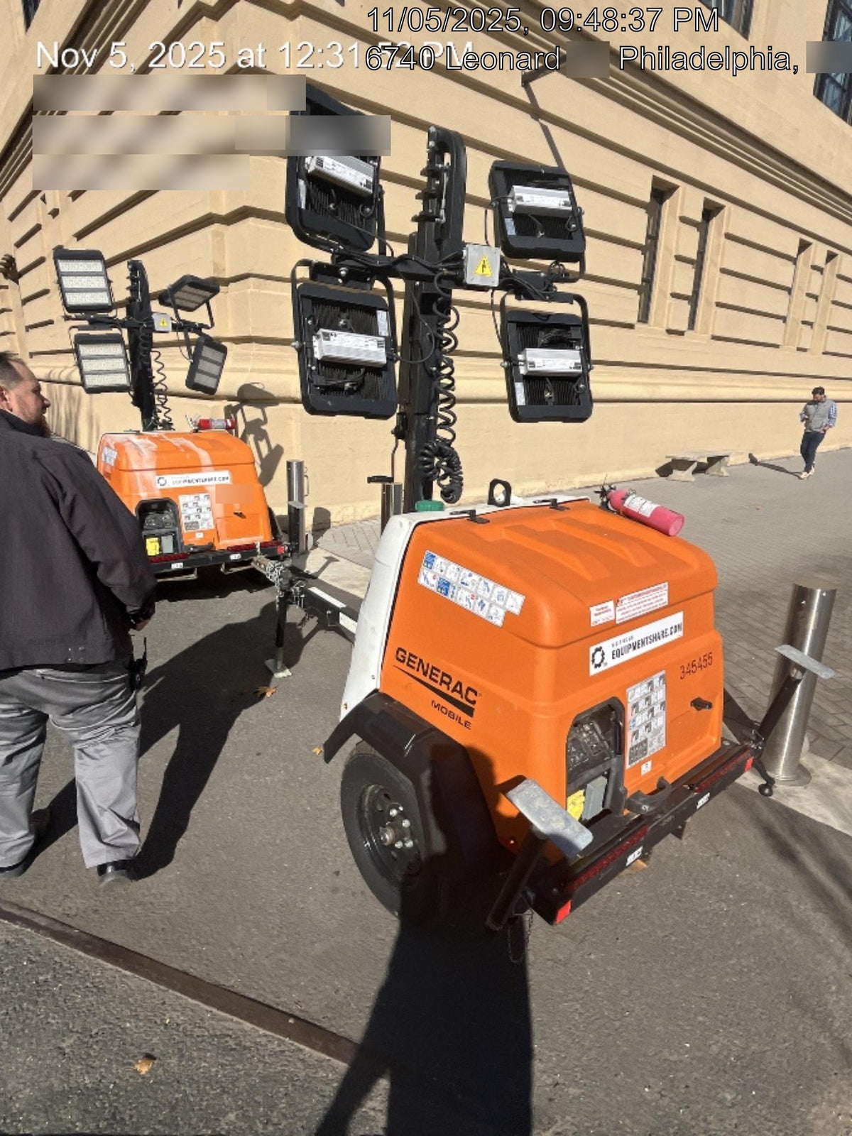 2023 Generac MLT2 Diesel, Flex Switch 120V Input, Powerzone Controller, (4) 320W LED Lights, 4kW Generator, 39.9 Gal Fuel Tank, 2" Ball, T3