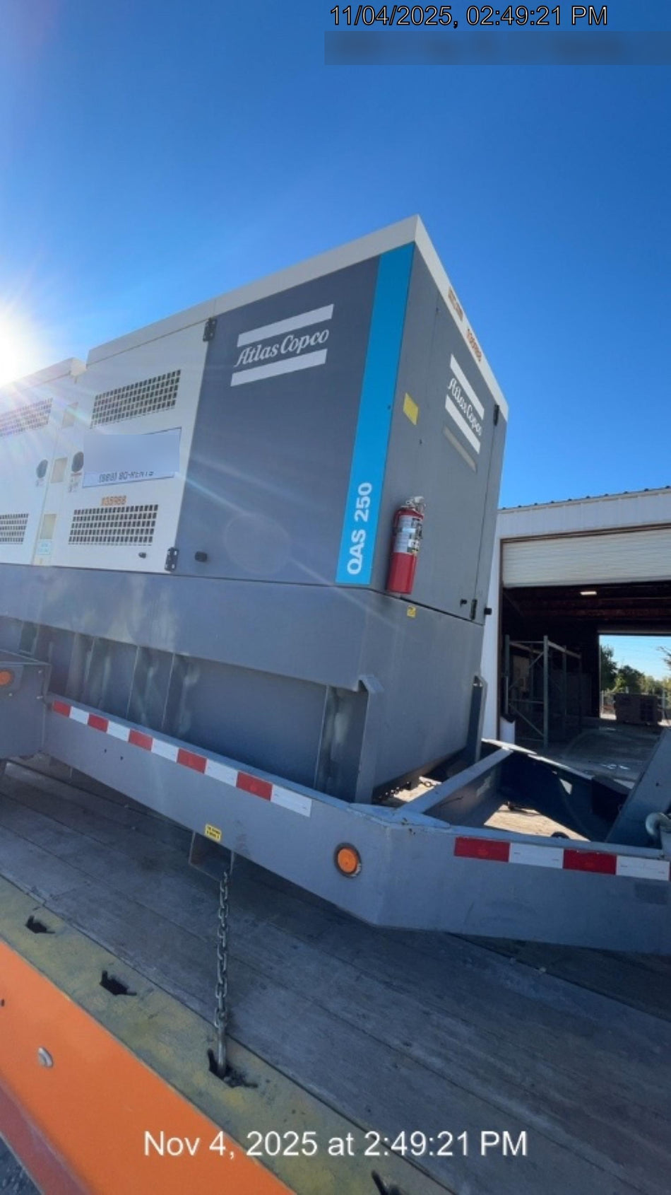 2021 ATLAS COPCO QAS250