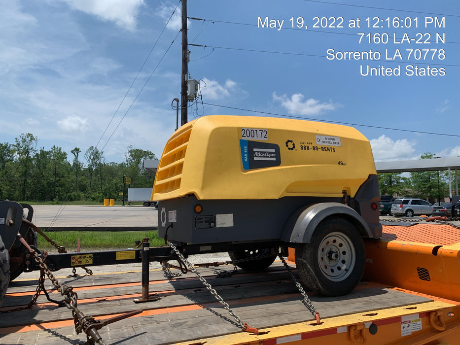 2022 ATLAS COPCO XAS188 CWK