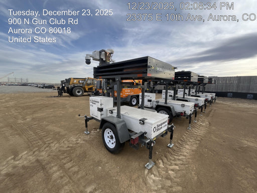 2025 NATIONAL SIGNAL Sunray Solar-Powered Mobile Integrator Tower