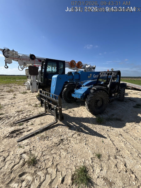 2017 Genie GTH-844 Genie GTH-844, Solid Tires, 60" carriage/forks, Open ROPS, Work Lights