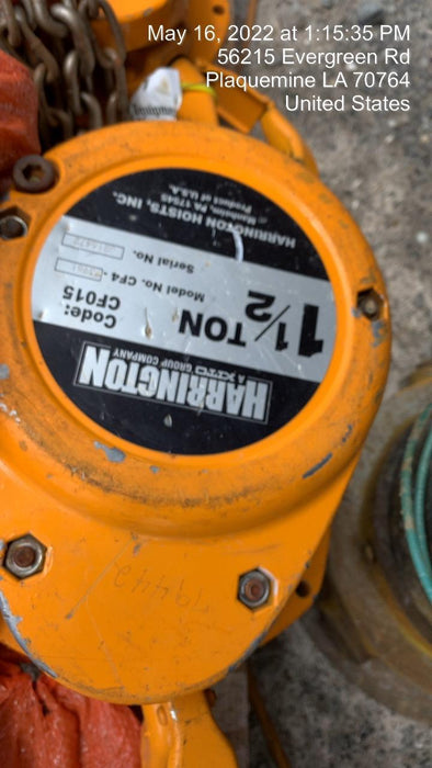 2020 HARRINGTON CF015-20