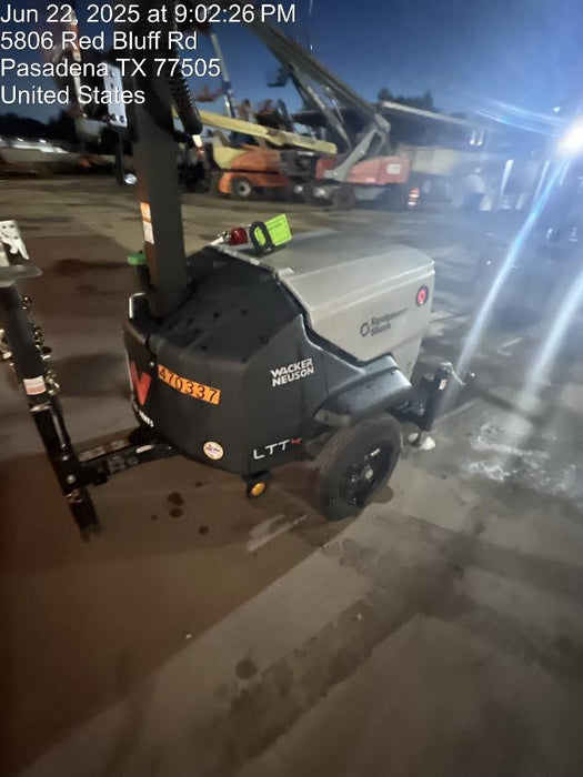 2024 Wacker Neuson LTT4 Diesel, Kohler KDW702, Deep Sea Controller, Auto Start, LED 320W, Bypass Outlet, T3