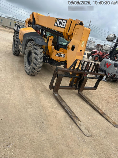 2020 JCB 509-42 Cab/Heat/Air, Solid Tires, Work Lights, Beacon, Aux Hydraulics, Back up Alarm, Lifting Eye, ES Decals