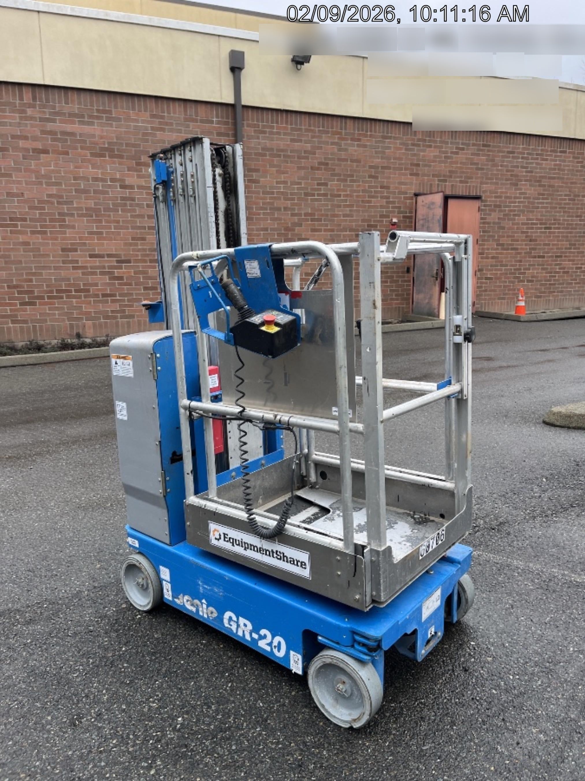 2019 GENIE GR-20