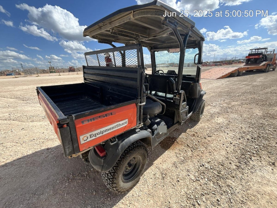 2019 Kubota RTV-X1140W-H 4wd Utility Cart, 4 Seat, Diesel, LED Strobe, Windshield Tempered Glass, Plastic Canopy, Wire Harness Kit, Backup Alarm