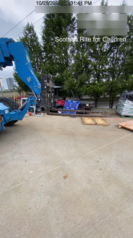 2018 Genie GTH-1056 Genie GTH-1056 w/Open ROPS, FF Tires, Work Light/Beacon, 60" Carriage and Forks