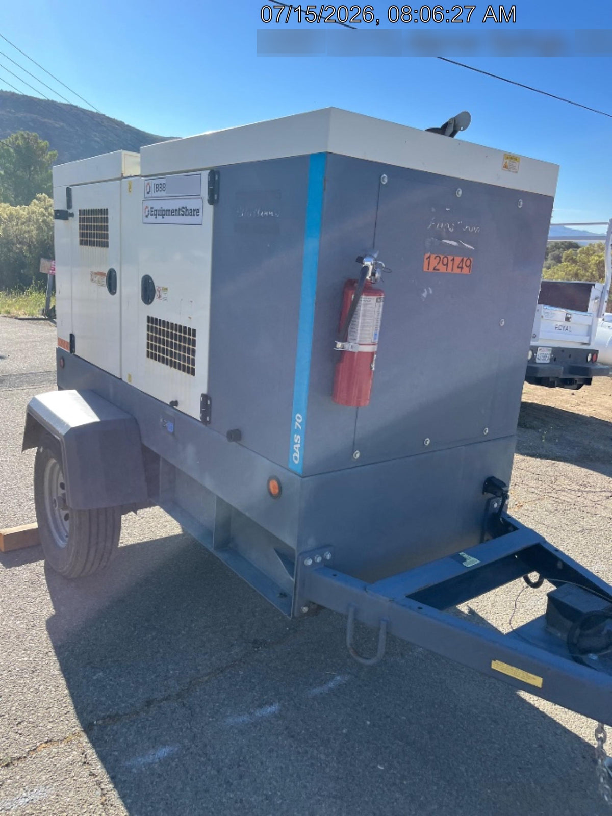 2020 ATLAS COPCO QAS 70