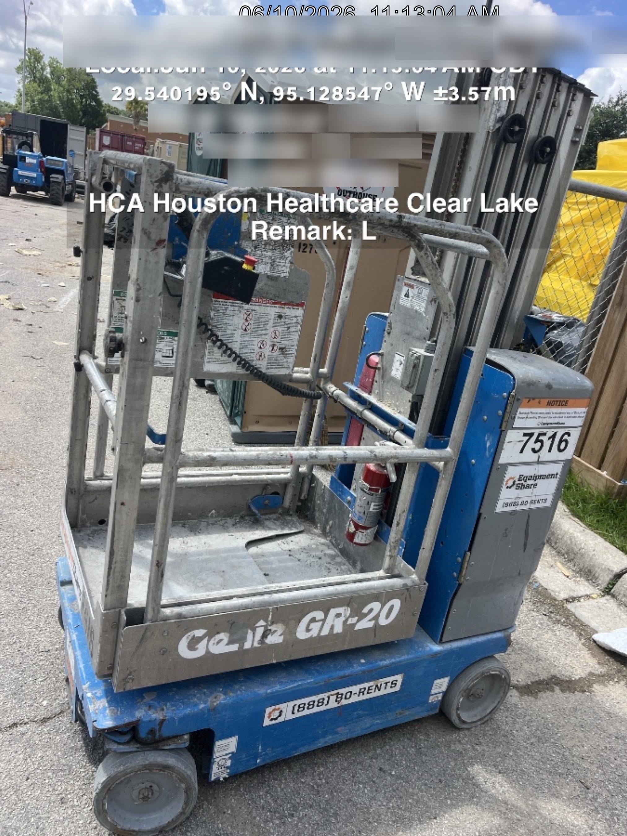 2018 GENIE GR-20
