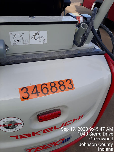 2023 TAKEUCHI TB20e
