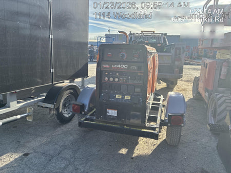 2022 Lincoln Electric LE400 Kubota V1505, Trlr, Cable Rack, Light Kit, ES Decals, T3
