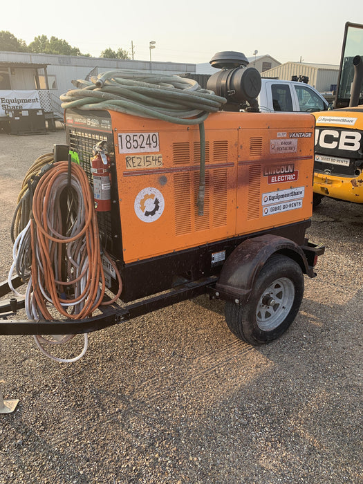 2021 Lincoln Electric Vantage 549X Ready Pak 3, ORANGE (includes trailer, cable rack, fender light kit)