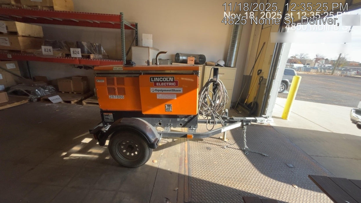 2023 Lincoln Electric LE400 Kubota V1505, Trlr, Cable Rack, Light Kit, ES Decals, T3