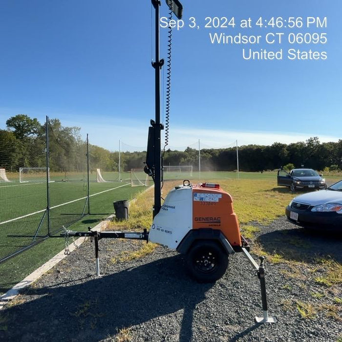 2023 Generac MLT2 Diesel, Flex Switch 120V Input, Powerzone Controller, (4) 320W LED Lights, 4kW Generator, 39.9 Gal Fuel Tank, 2" Ball, T3