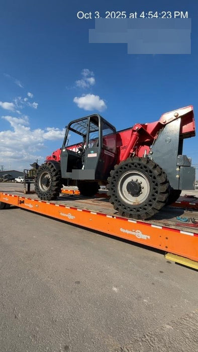 2018 Manitou MTA10055 MTA10055 - 120 HP T4, Canopy, Worklights/Strobe, Beacon, 66" Carriage, 60" Forks, Solid Tires, Lift Hook, Aux Hydraulics
