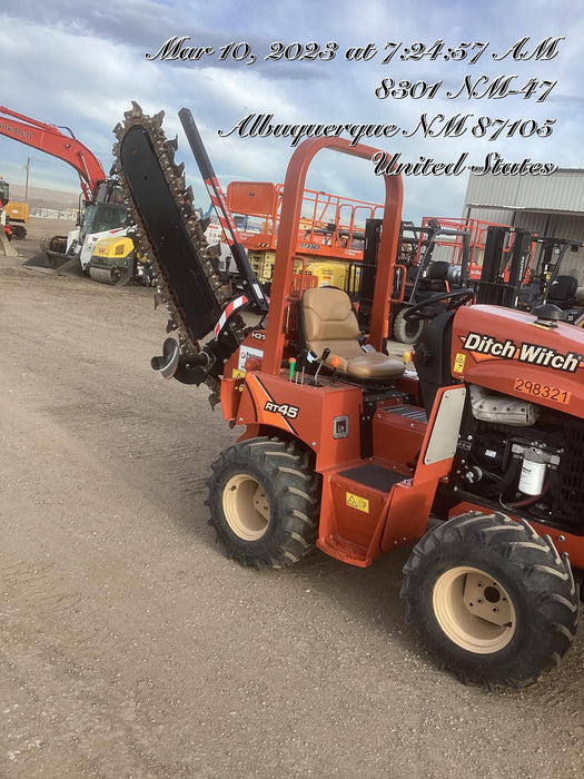 2023 DITCH WITCH RT45A
