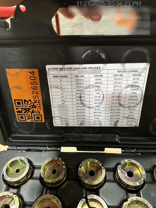 2025 GREENLEE KD12CU