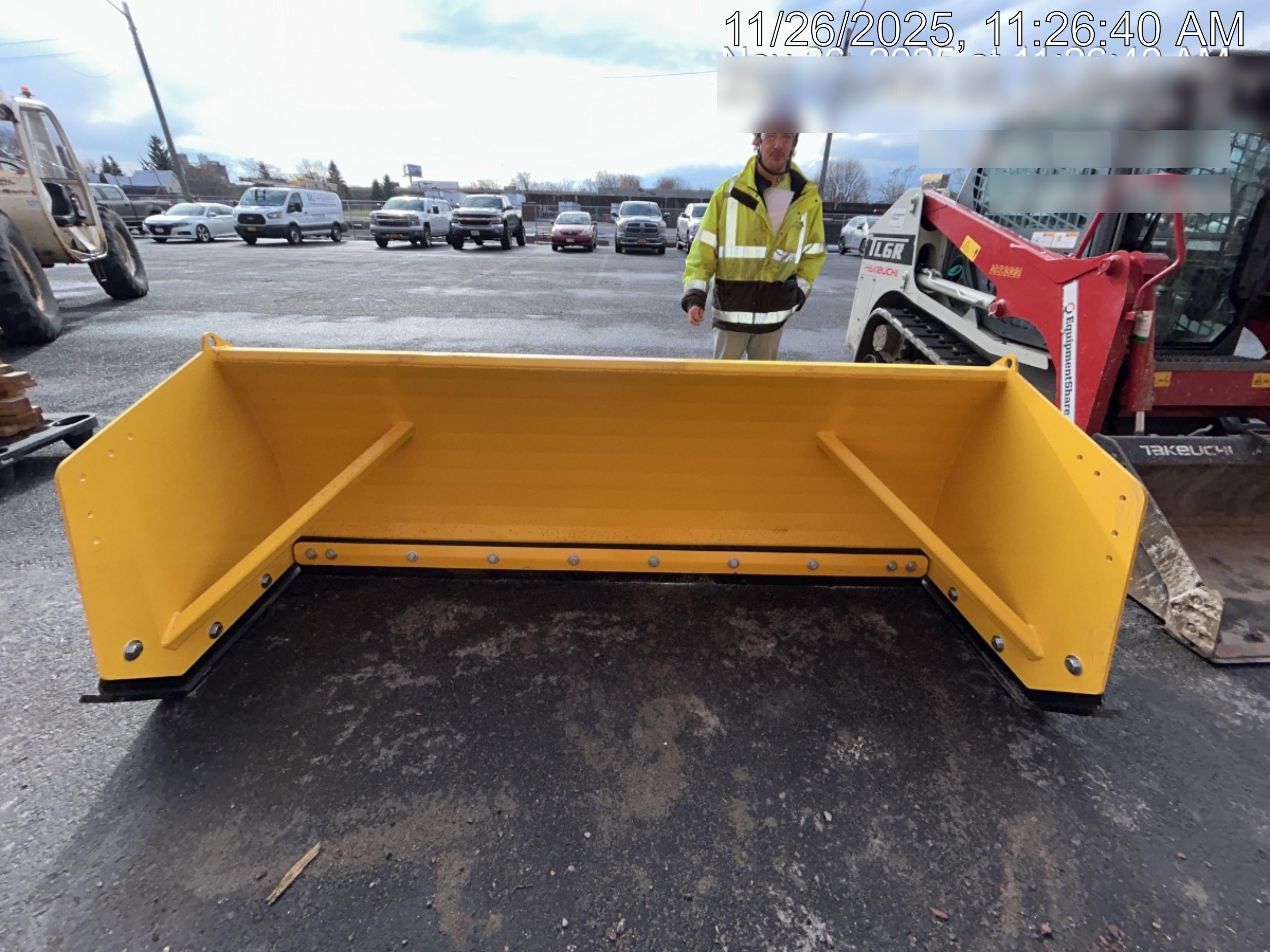 2025 ZM INDUSTRIES 8' Snow Pusher - ZM