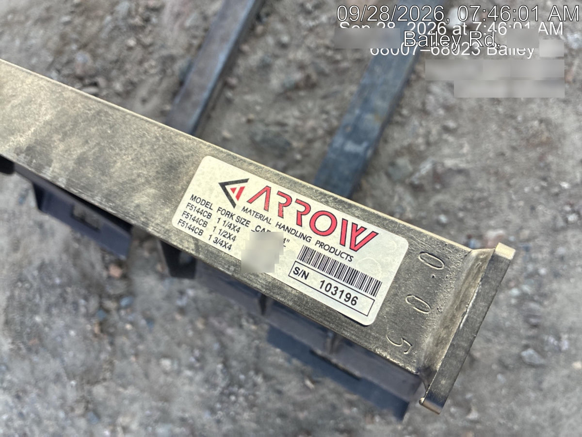 2026 ARROW MATERIAL HANDLING 48" Pallet Forks - Arrow