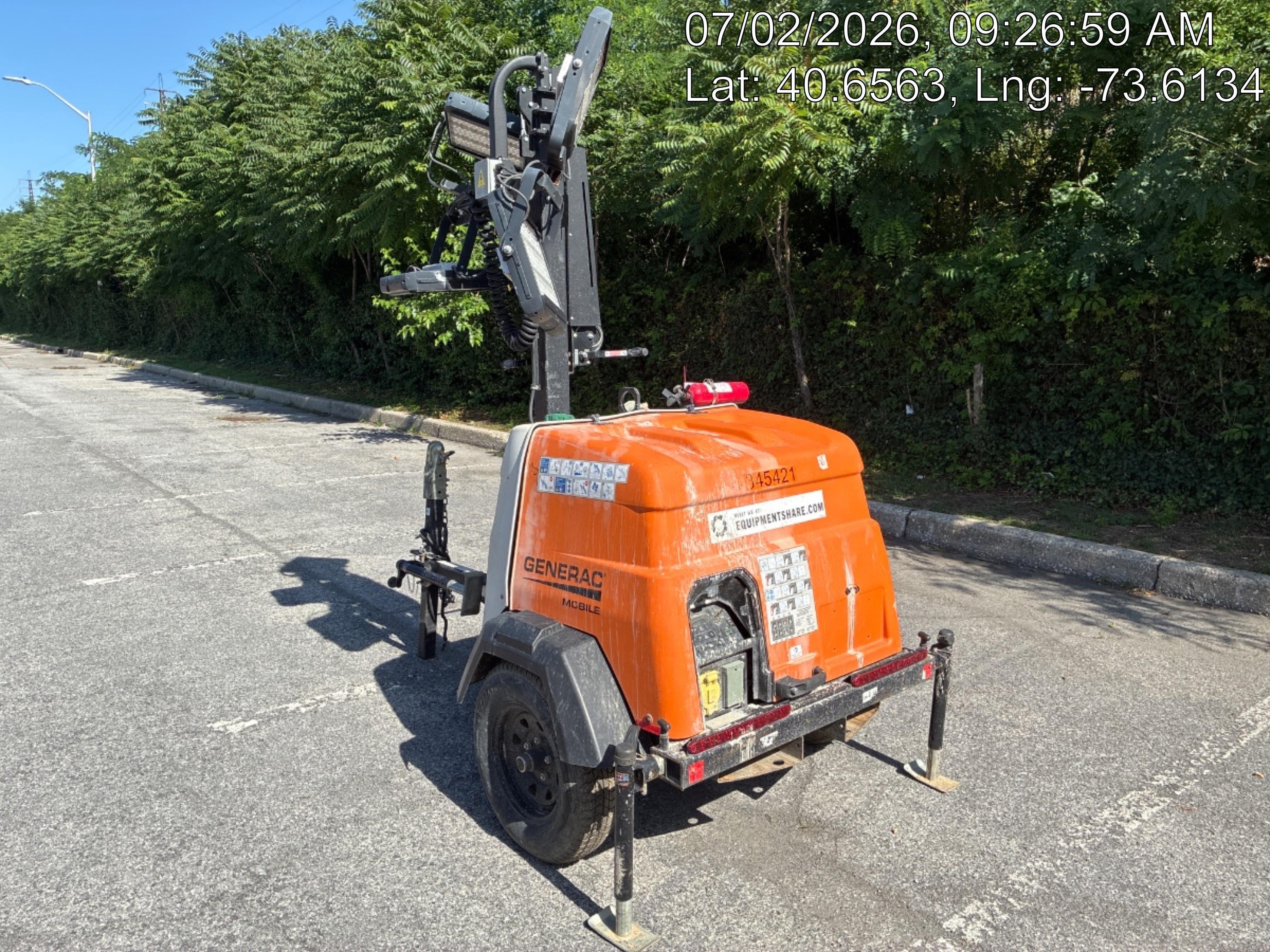 2023 Generac MLT2 Diesel, Flex Switch 120V Input, Powerzone Controller, (4) 320W LED Lights, 4kW Generator, 39.9 Gal Fuel Tank, 2" Ball, T3