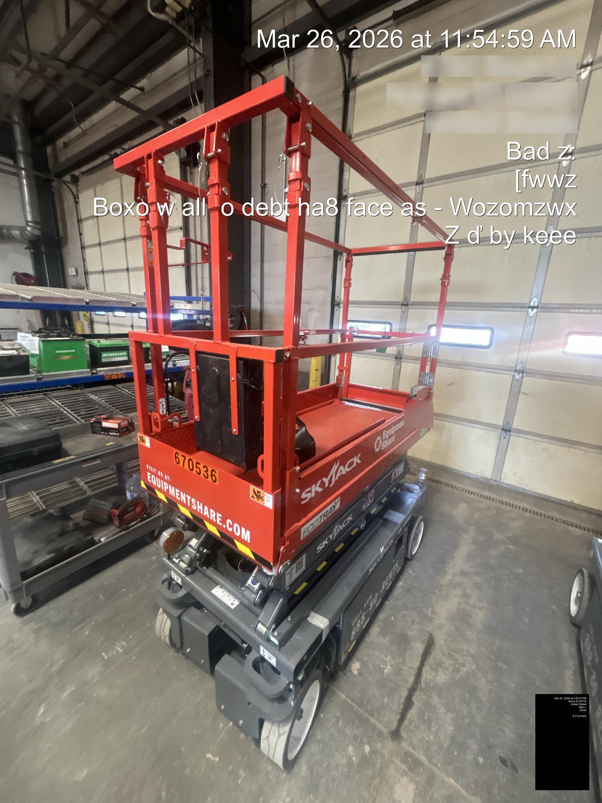 2026 SKYJACK SJ3219