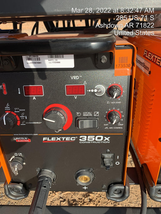 2021 LINCOLN ELECTRIC FLEXTEC 350X