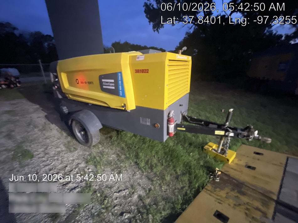 2023 ATLAS COPCO XAS 400-150 PACE