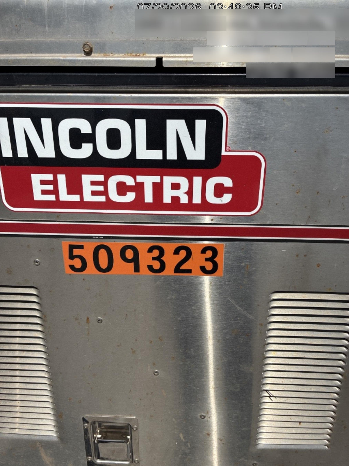 2025 LINCOLN ELECTRIC Vantage 549X
