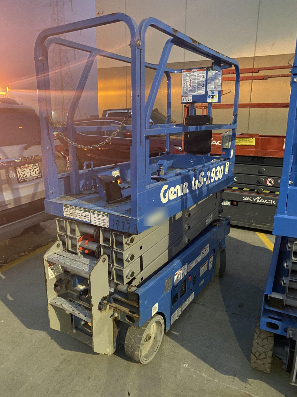 2018 Genie GS-1930 Genie GS-1930 w/Fixed Rail, Chain Entry