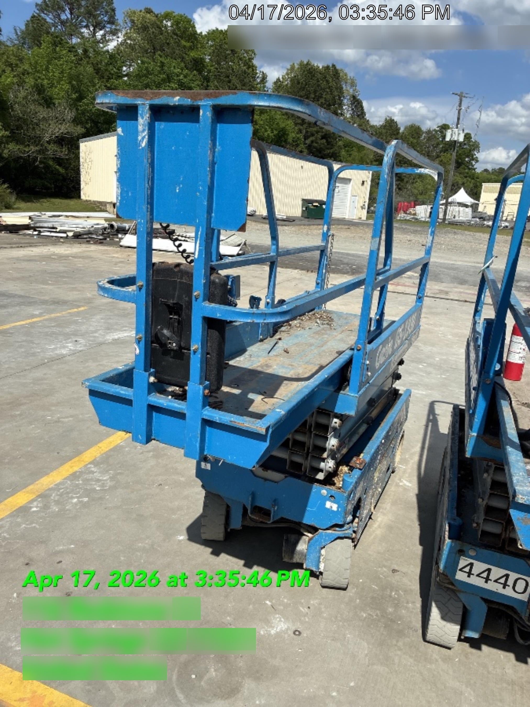2018 Genie GS-1930 Genie GS-1930 w/Fixed Rail, Chain Entry
