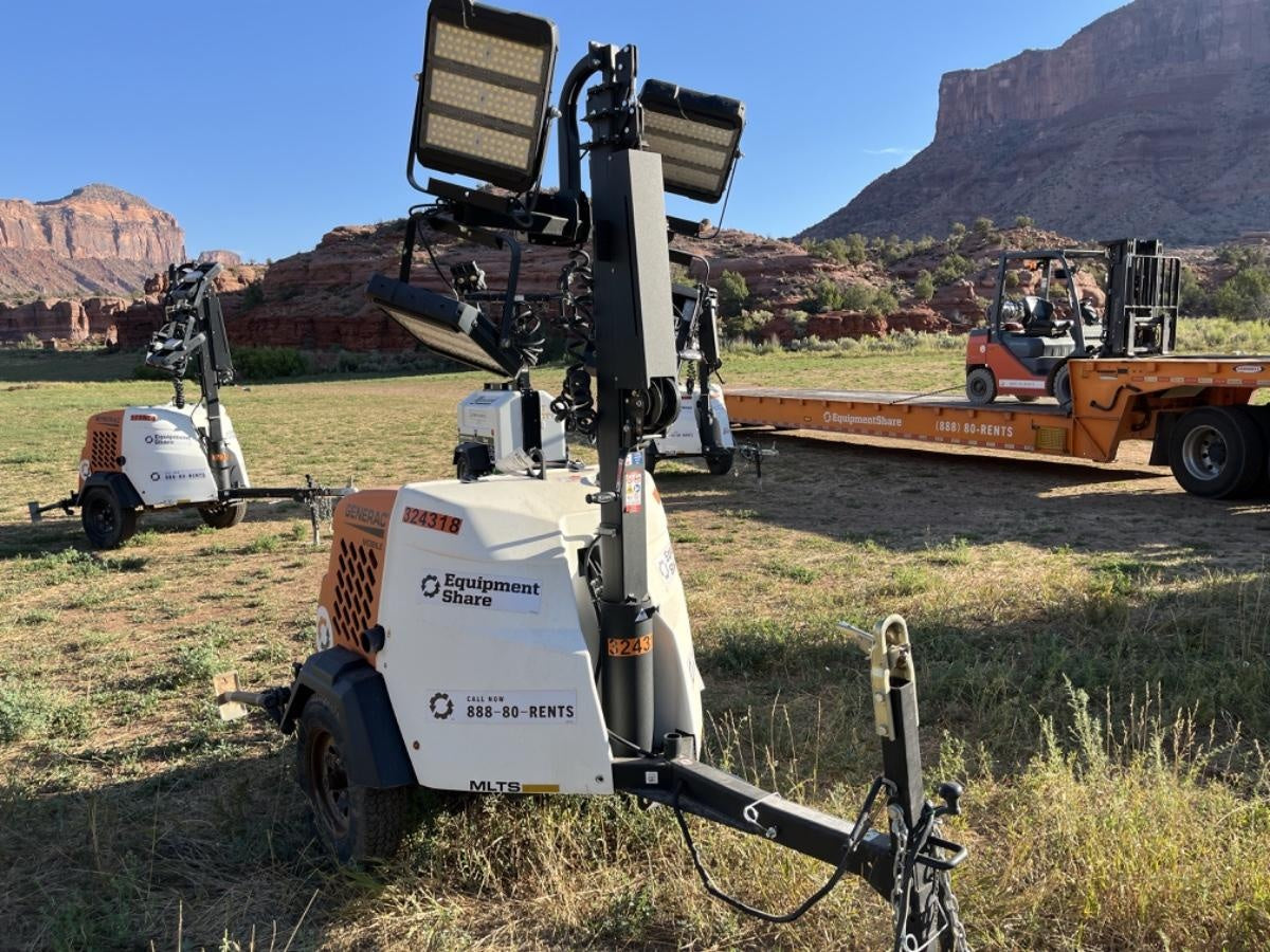 2023 Generac MLT2 Diesel, Flex Switch 120V Input, Powerzone Controller, (4) 320W LED Lights, 4kW Generator, 39.9 Gal Fuel Tank, 2" Ball, T3