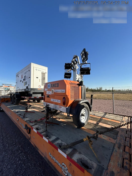 2024 Wanco WLTT-4MM4K Diesel, Deep Sea Controller, Shore Power Plug, Auto Start, (4) 350W LED Floodlights, 4kW Generator, 60 Gal Fuel Tank, 2" Ball, T3