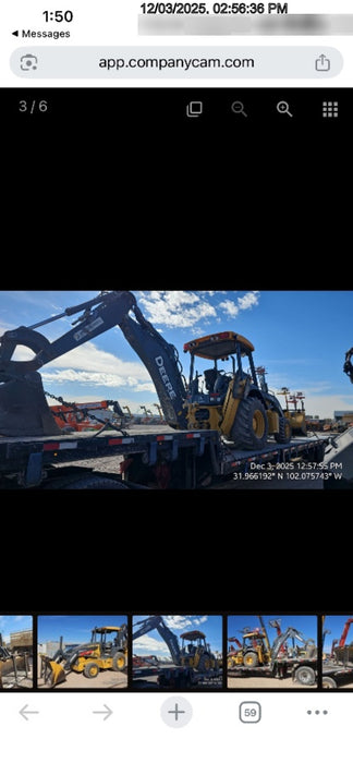 2020 JOHN DEERE 310LEP