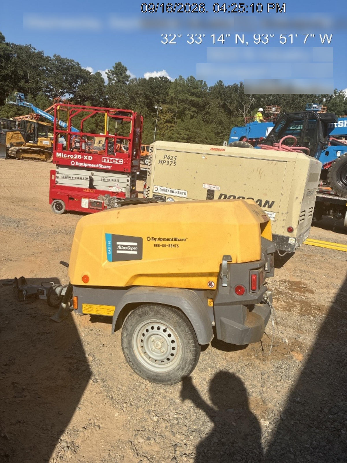 2022 ATLAS COPCO XAS 110