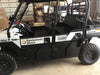 Kawasaki Mule PRO-DXT Kawasaki Mule PRO-DXT Diesel Utility Cart w/Alarm/Beacon, Hard Top, ES Track Hardware