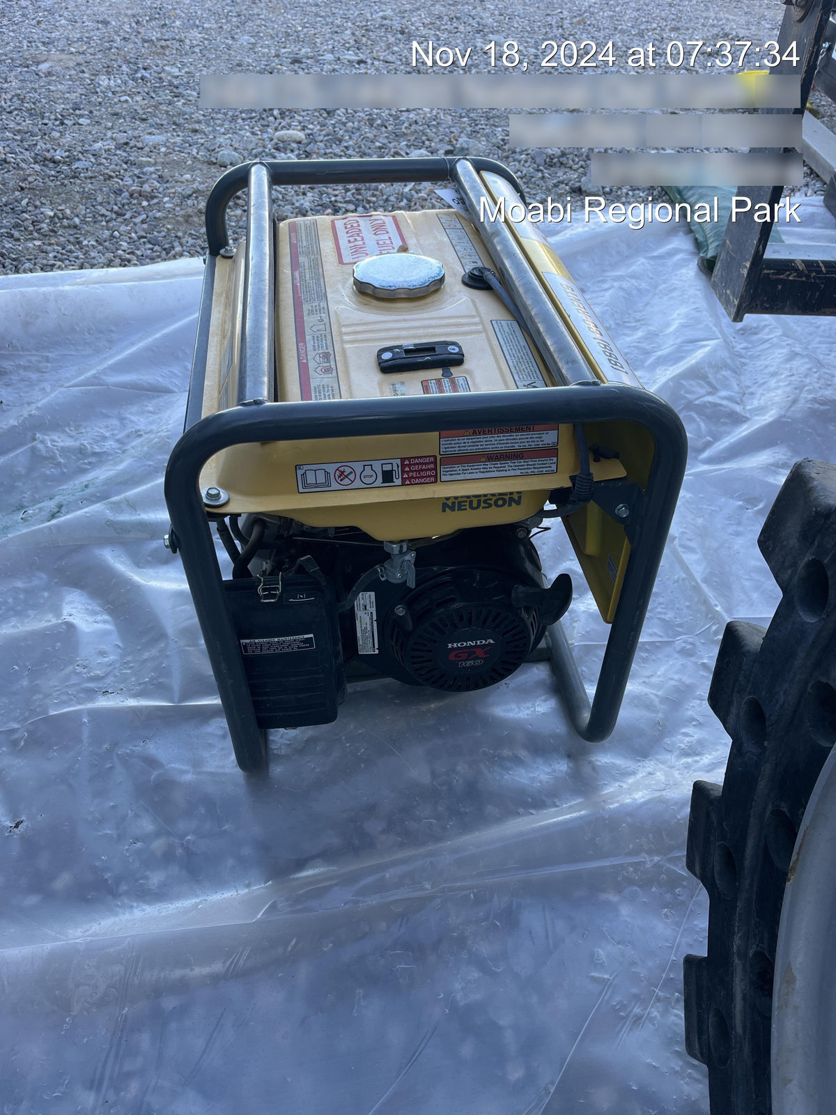 2020 WACKER NEUSON GP2500A