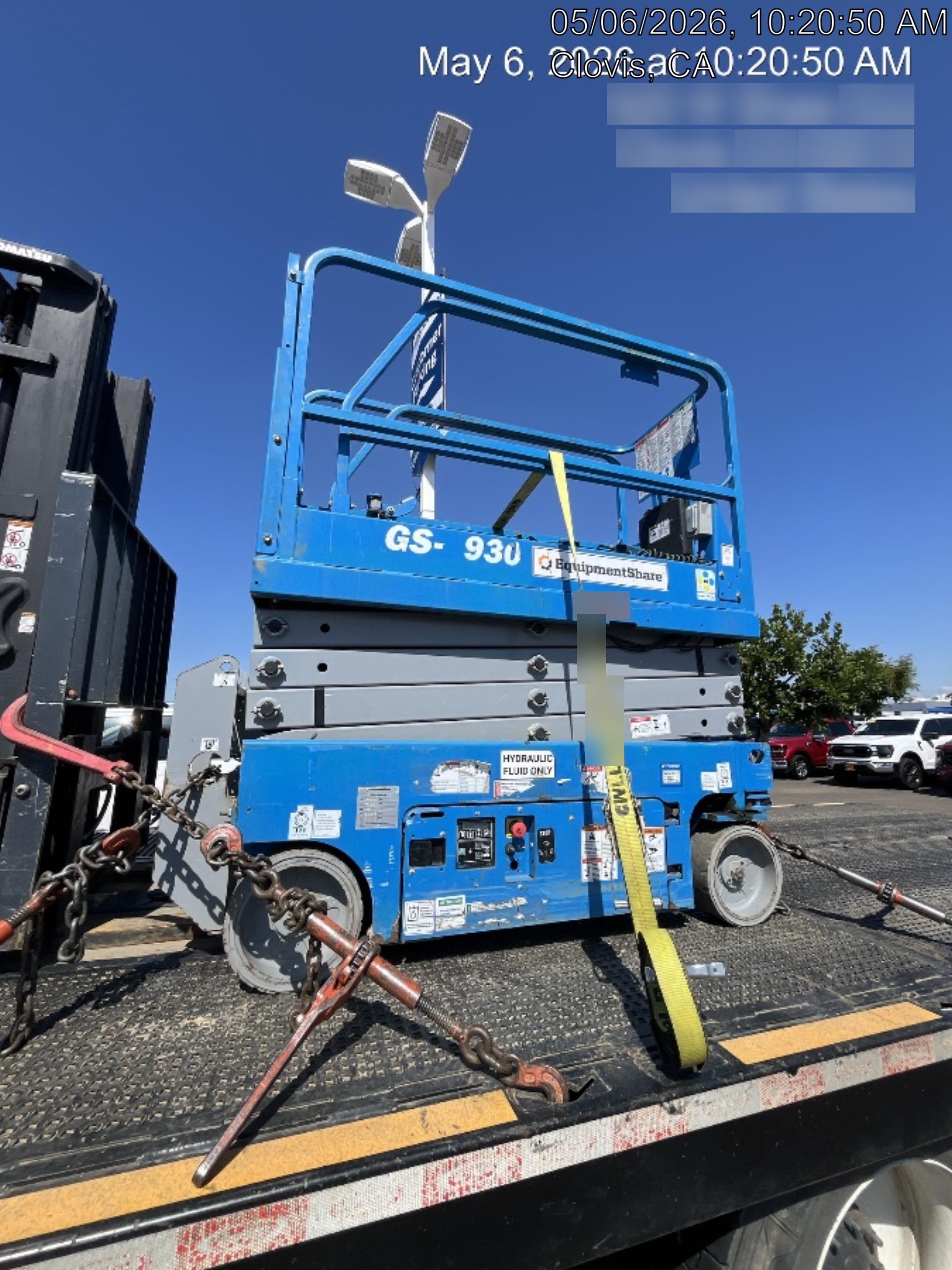2019 Genie GS-1930 Half Height Swing Gate, 800W Inverter