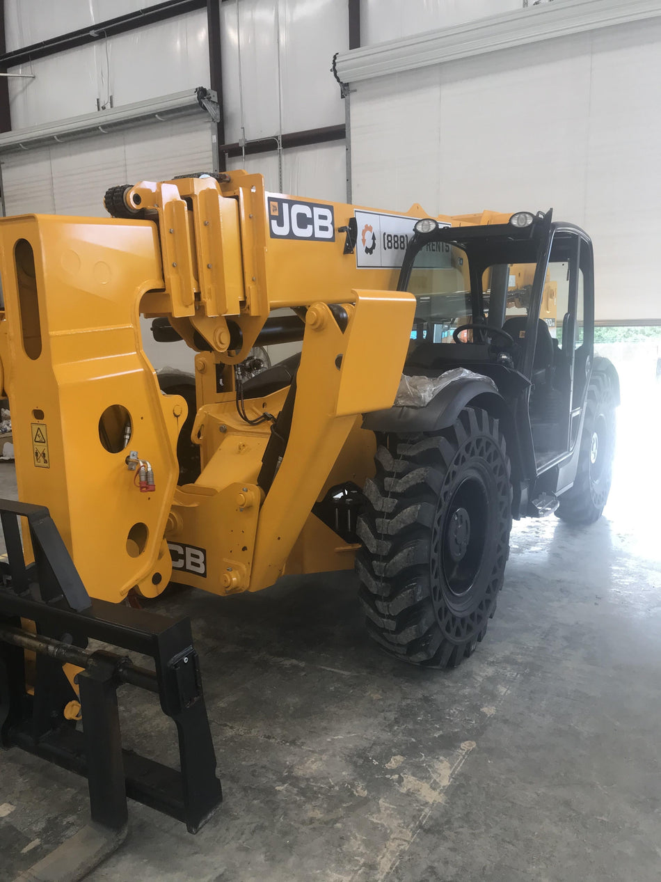2020 JCB 510-56 Canopy, Solid Tires, Work Lights, Beacon, Aux Hydraulics, Back up Alarm, Lifting Eye, ES Decals